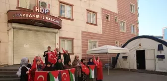 Evlat nöbetindeki Diyarbakır annelerinden Filistin'e destek açıklaması