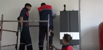 Talip çıkmayınca okulun doğal gaz dönüşüm işi, meslek lisesi öğrencilerine verildi