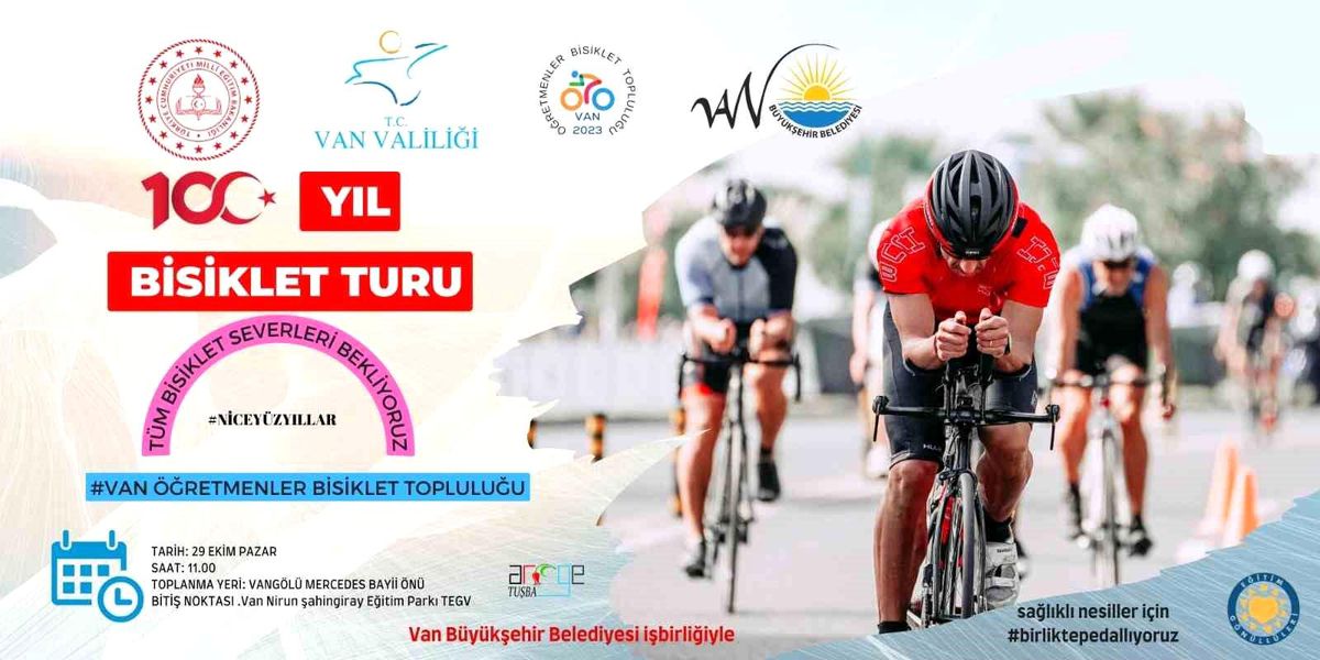 Van'da Cumhuriyet'in 100. yılı anısına bisiklet turu düzenlenecek