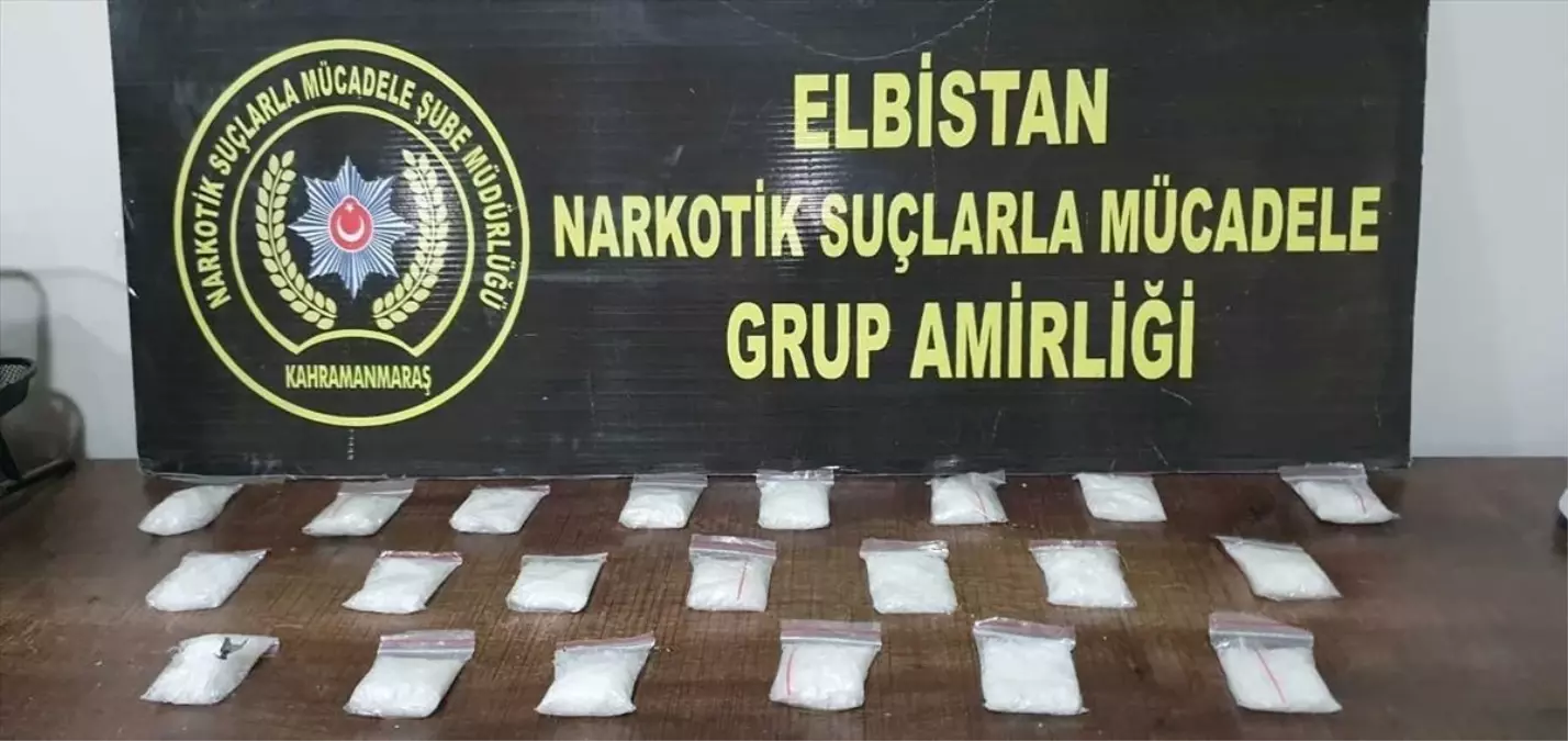 Elbistan'da uyuşturucu operasyonunda yakalanan şüpheli tutuklandı