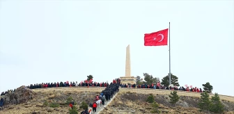 Kop Dağı Müdafaası Tarihi Milli Parkı'nda '100. Yıl Yürüyüşü' yapıldı