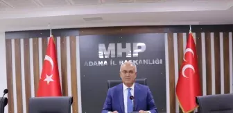 MHP Adana İl Başkanı Yusuf Kanlı, yerel seçim hedeflerini açıkladı