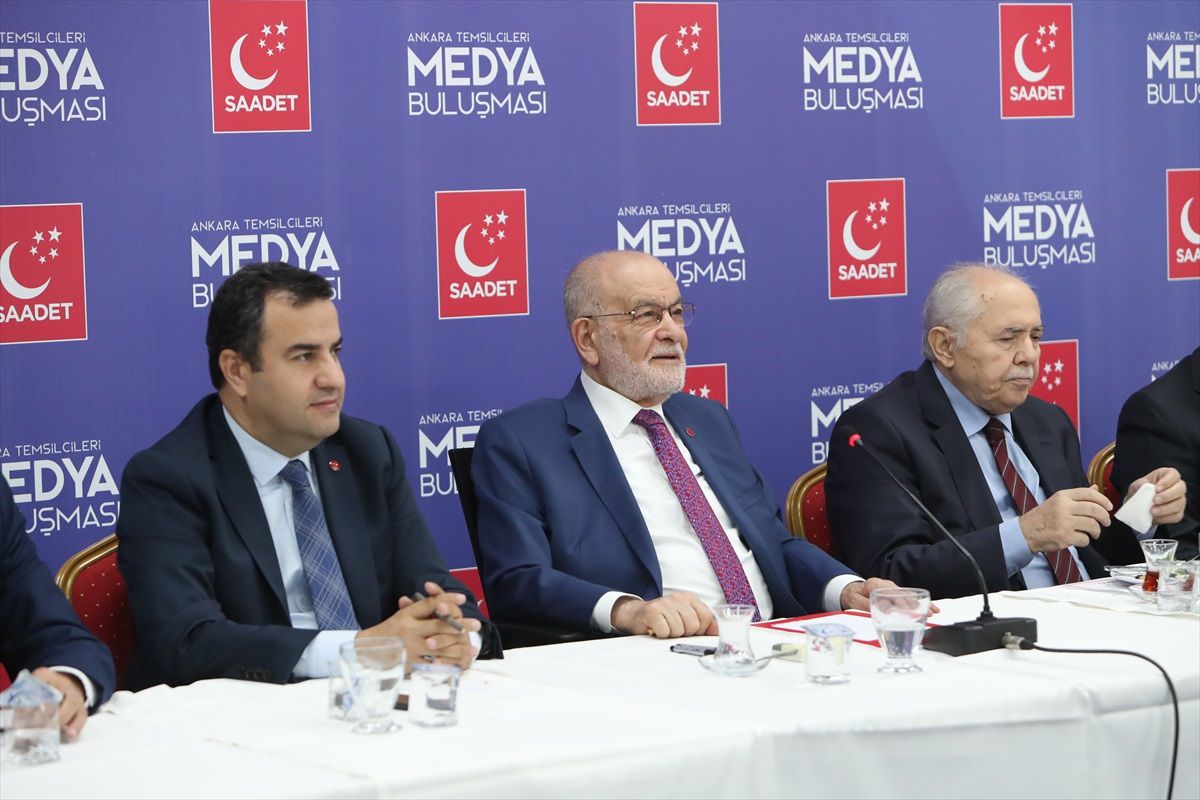 Saadet Partisi Genel Başkanı Karamollaoğlu, Ankara Temsilcileri Medya Buluşması'nda konuştu Açıklaması