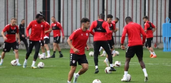 Yılport Samsunspor, MKE Ankaragücü maçının hazırlıklarını sürdürdü