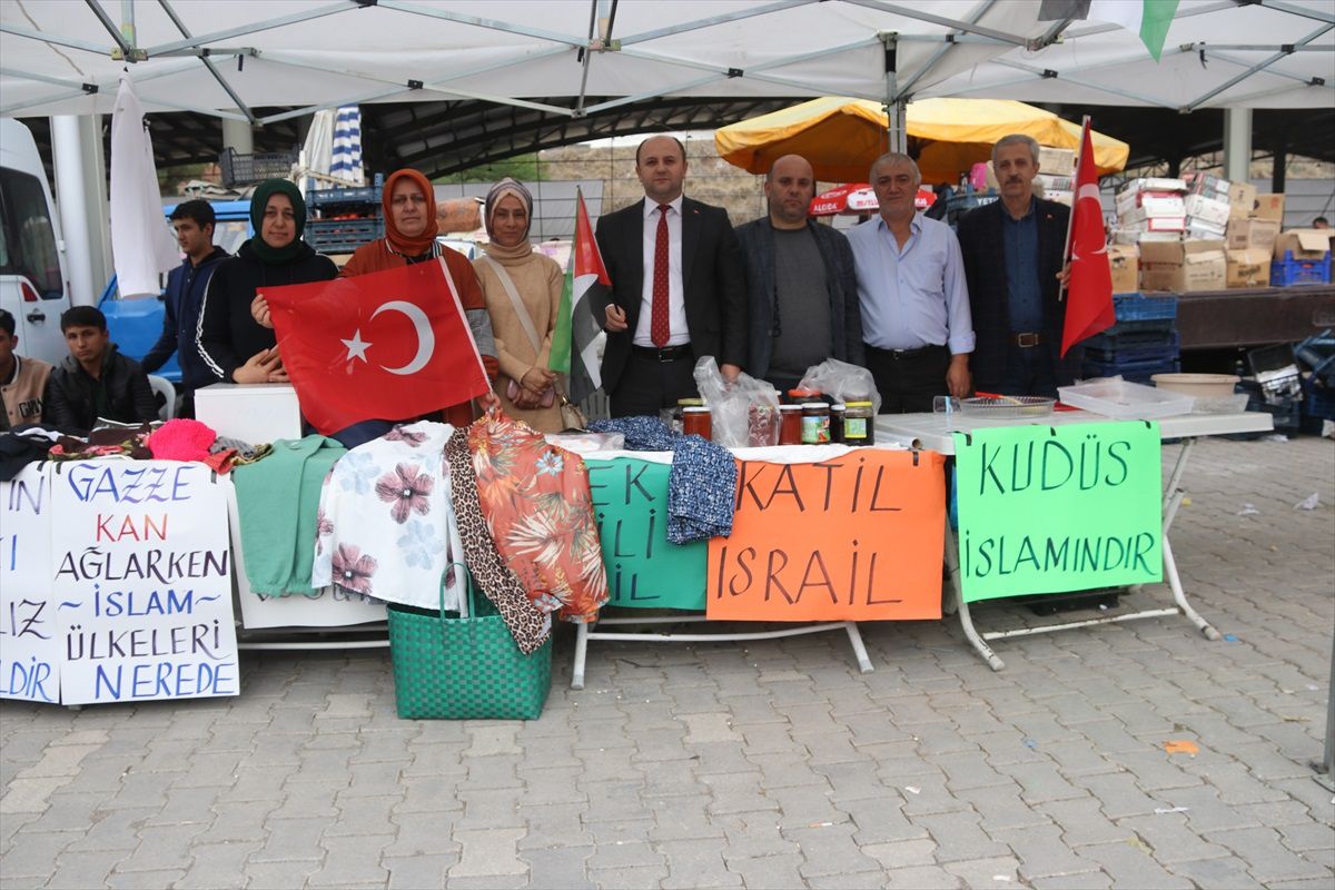 Taşova'da Filistin Kermesi Düzenlendi