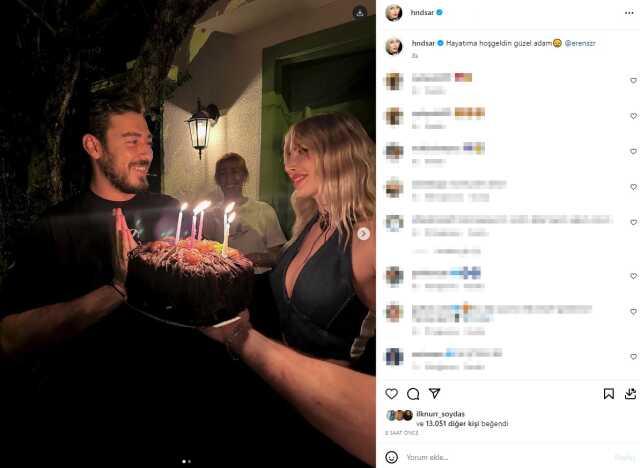 Ünlü sunucu Hande Sarıoğlu kokoreççi sevgilisiyle yeni ilişkisini ilan etti