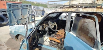 Kozan'da LPG'li Otomobil Yangını: 3 Yaralı