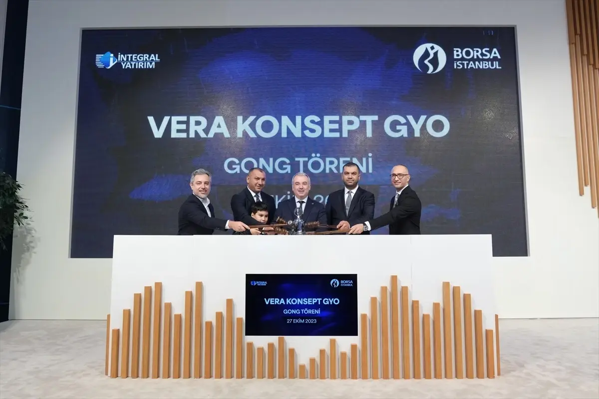 Vera Konsept GYO Borsa İstanbul'da işlem görmeye başladı