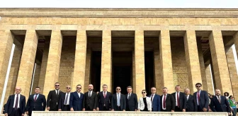 DTO Başkanı Uğur Erdoğan, Anıtkabir'i ziyaret etti