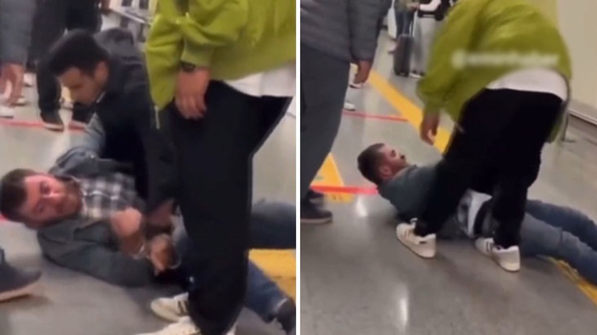 Metroda Atatürk posterli Türk bayraklarını söken şüpheli tutuklandı