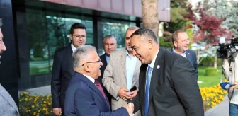 Libya'nın Misrata Belediye Başkanı Kayseri'yi ziyaret etti