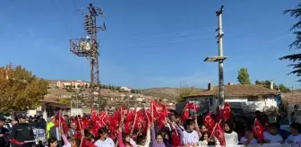 Korgun'da 100. yıl yürüyüşü gerçekleştirildi