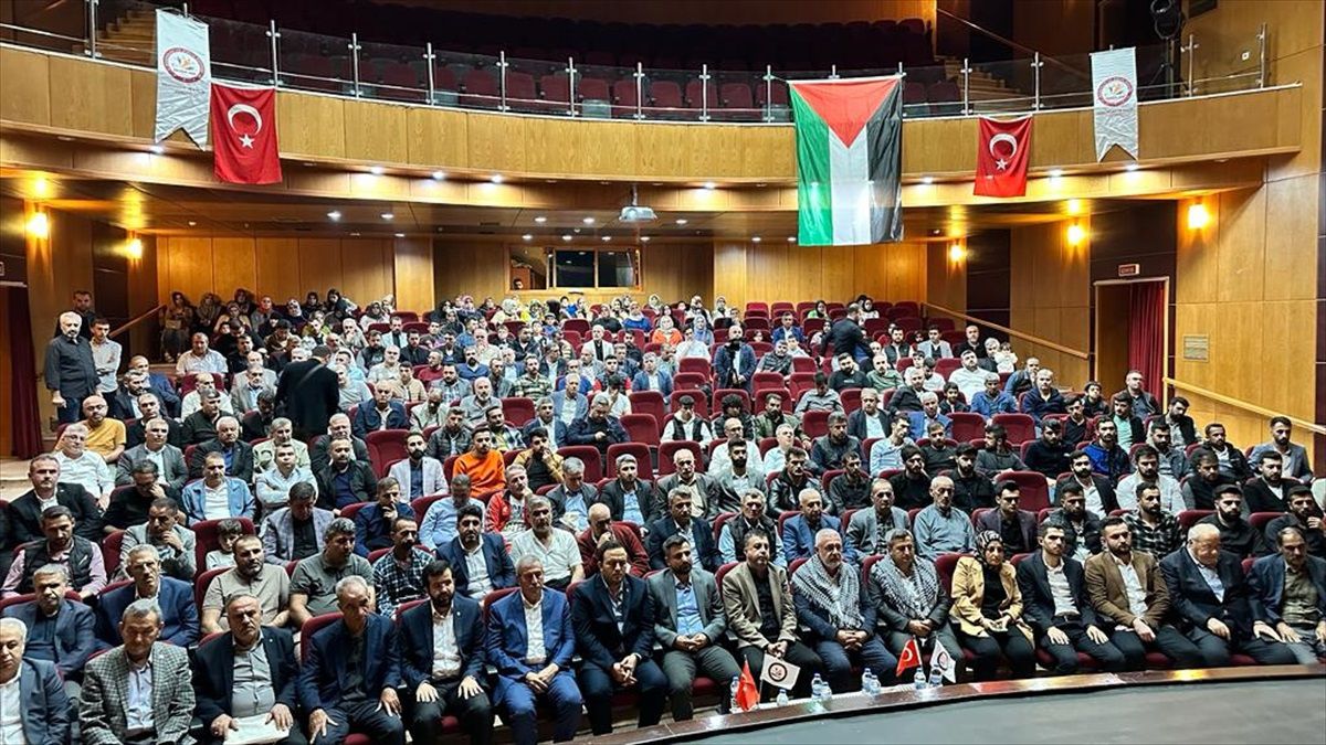 Adıyaman'da Filistin konulu konferans düzenlendi