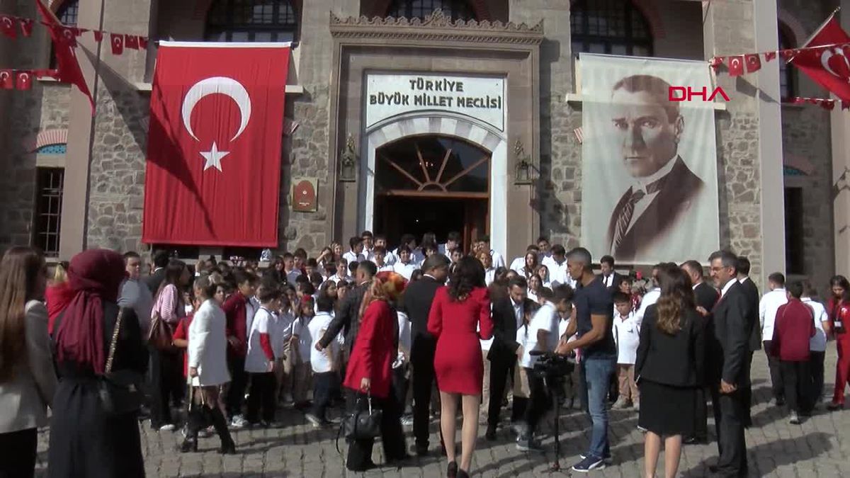 Mektebim Koleji, 2'nci TBMM Binası'nı ziyaret etti