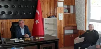 Beypazarı Şoförler Odası ve Otomobilciler Odası Başkanı İlçe Emniyet Müdürüne Teşekkür Etti