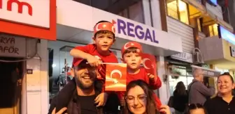 Biga'da Cumhuriyet Yürüyüşü düzenlendi