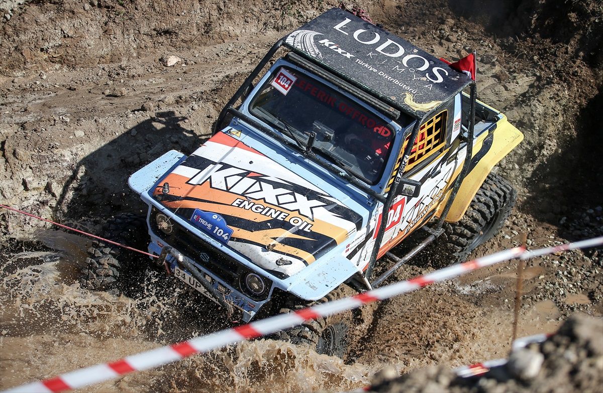 Bursa'da Off-Road Extreme Kupası 4. ayağının ilk gün yarışları tamamlandı