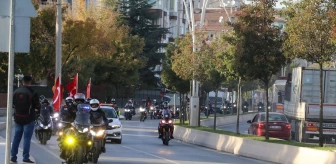 Cumhuriyet'in 100. yılında motorcular 'İstiklal Sürüşü' gerçekleştirdi