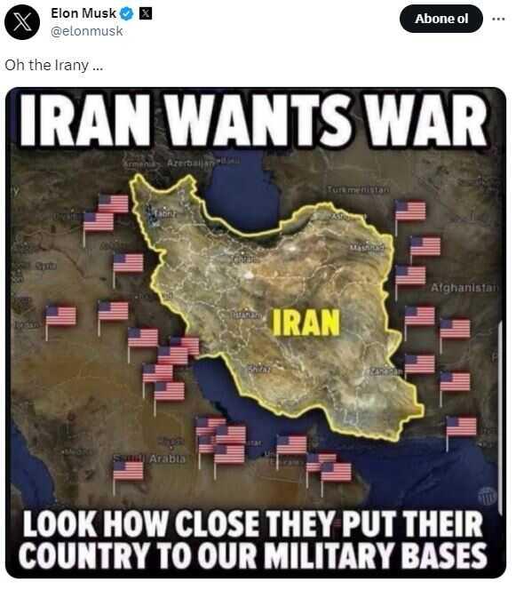 Elon Musk'tan ABD yönetimini bindirecek paylaşımı