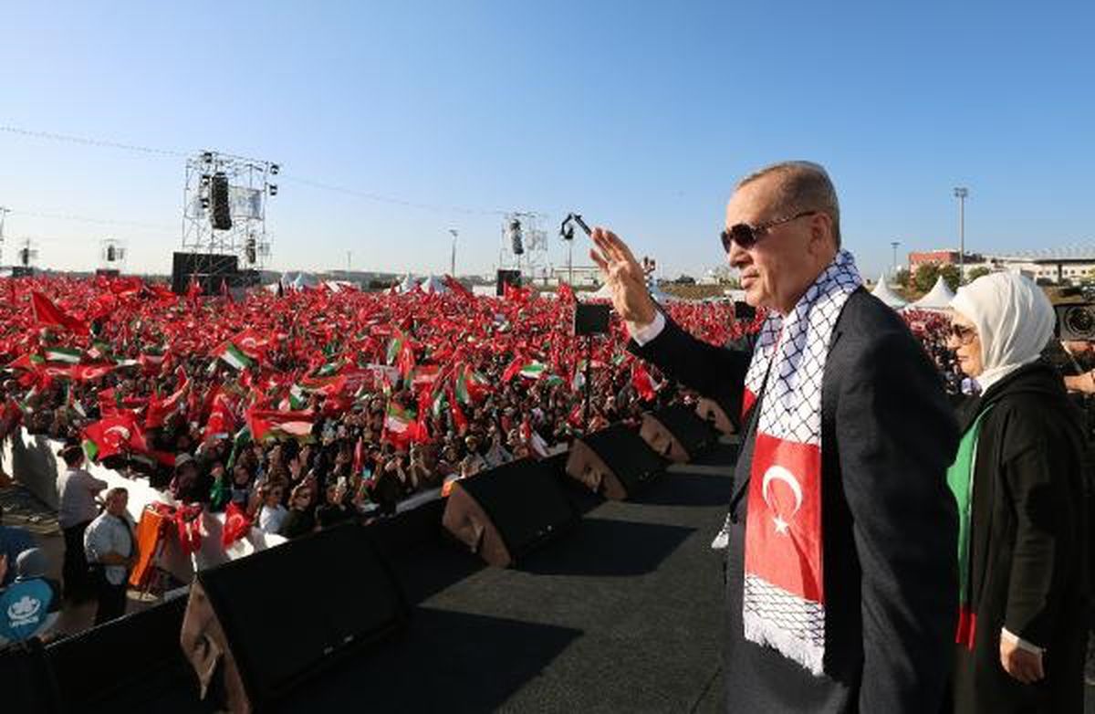 Cumhurbaşkanı Erdoğan İstanbul'daki Büyük Filistin Mitingi'nde konuştu: (2)
