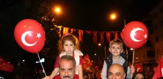 Gaziantep'te Cumhuriyet'in 100. yılı kutlamaları kapsamında fener alayı düzenlendi