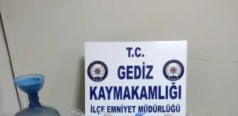 Kütahya'da Sahte İçki Operasyonu: Şüpheli Gözaltına Alındı