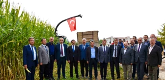 Malatya Turgut Özal Üniversitesi Ziraat Fakültesi'nde Silajlık Mısır Hasadı Başladı