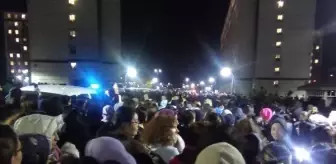 KYK Yurtlarında Asansör Arızası Protesto Edildi