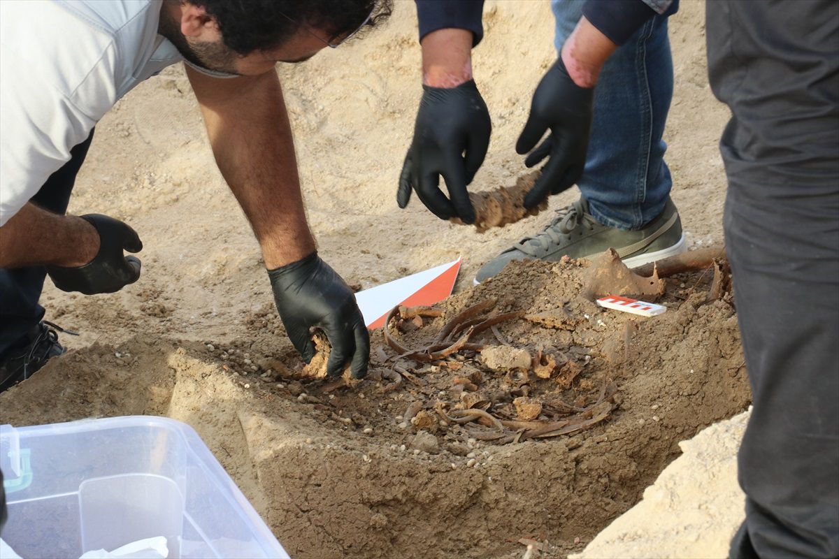 Yalova'da Roma dönemine ait mezar bulundu