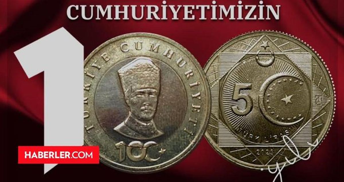 100. YIL PARASI KAÇ TL? Cumhuriyetin 100 yılı parası nereden alınır, kaç adet basıldı?