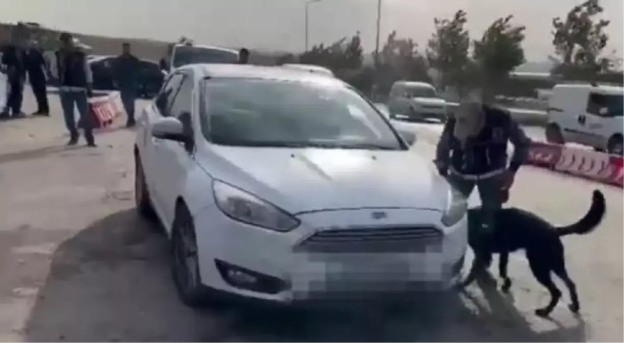 Gaziantep'te Otomobilde 78 Kilo Skunk Ele Geçirildi