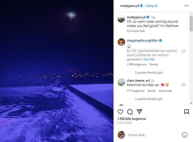 Ölümüyle yasa boğan Matthew Perry'nin 5 gün önceki fotoğrafı hayranlarını kahretti