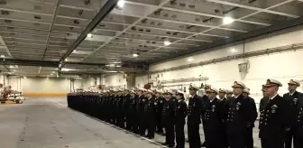 TCG Anadolu Gemisinde Cumhuriyet Bayramı Töreni