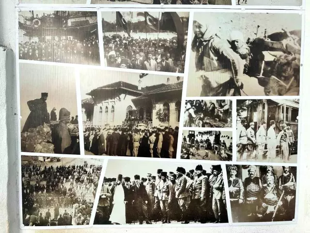 Tüm erkekleri savaşlarda şehit düşen köyde Cumhuriyet'in 100. yılında anlamlı yürüyüş