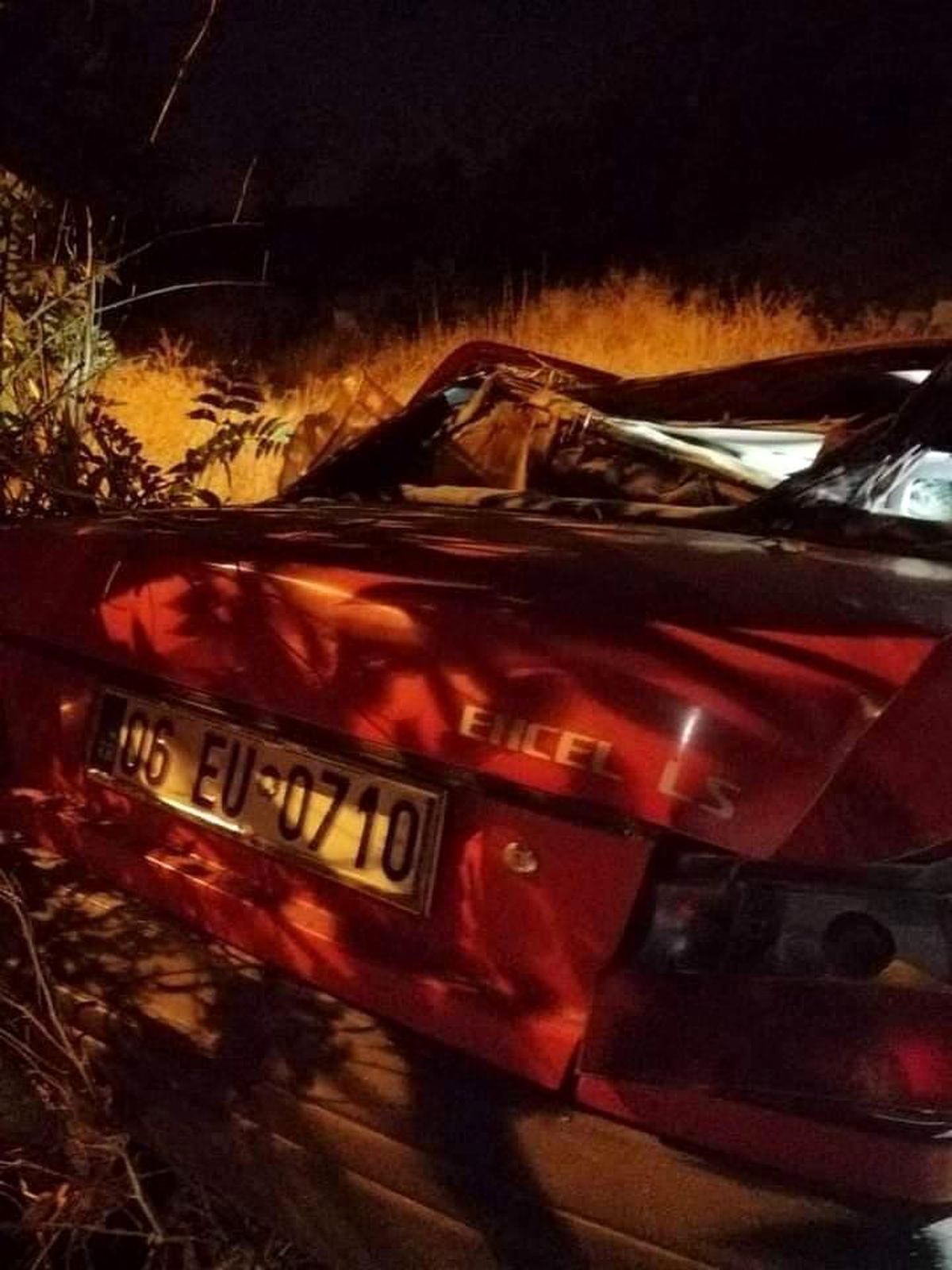 Ankara'da trafik kazası: 1 ölü, 2 yaralı