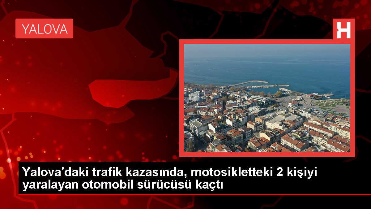 Yalova'da Otomobil ile Motosiklet Çarpışması: 2 Kişi Ağır Yaralandı