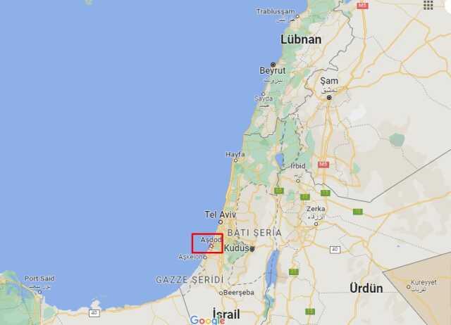 Aşdod nerede? Aşdod hangi ülkede, haritası ve konumu ne? Aşdod nerede? Aşdod hangi ülkede, haritası ve konumu ne?