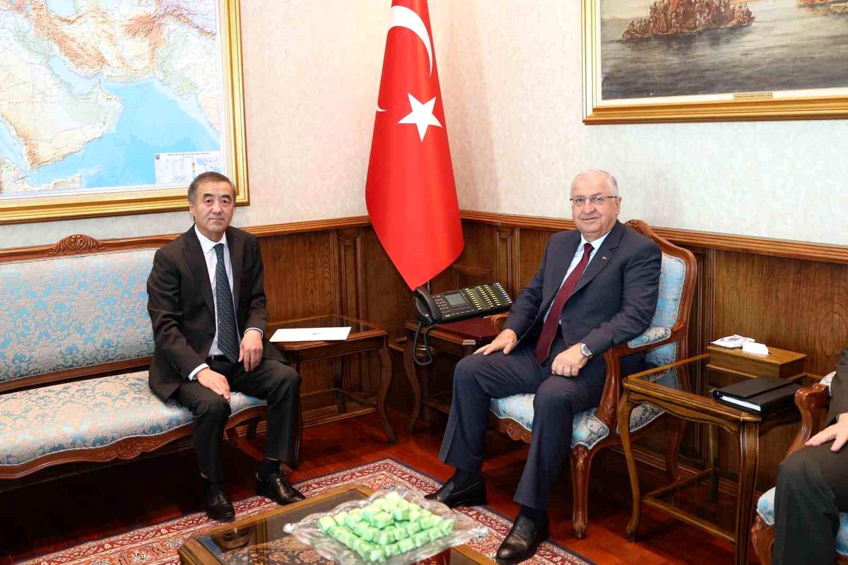 Bakan Güler, Moğolistan Büyükelçisi Gombosuren'i kabul etti