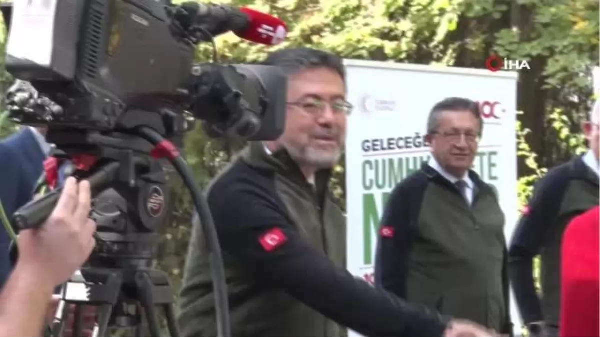 Bakan Yumaklı, 11 Kasım'da 5 milyon 2023 fidan toprakla buluşturulacağını açıkladı
