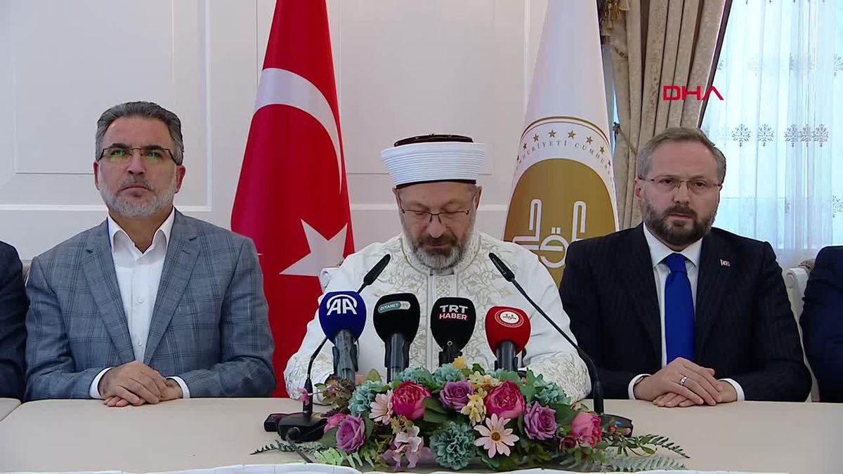 Diyanet İşleri Başkanlığı Filistin ve Gazze Konulu Uluslararası Toplantı Düzenledi