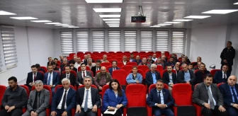 Gümüşhacıköy'de Ekim Ayı Muhtarlar Toplantısı Gerçekleştirildi