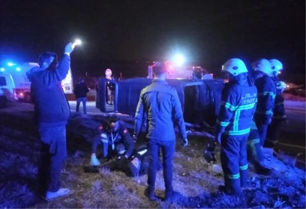 Kütahya'da Polis Takibi Sonucu Meydana Gelen Kaza