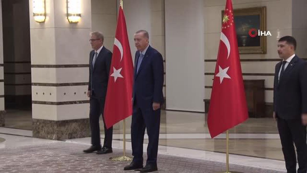 Cumhurbaşkanı Erdoğan, Slovenya Büyükelçisi Rencelj'i kabul etti