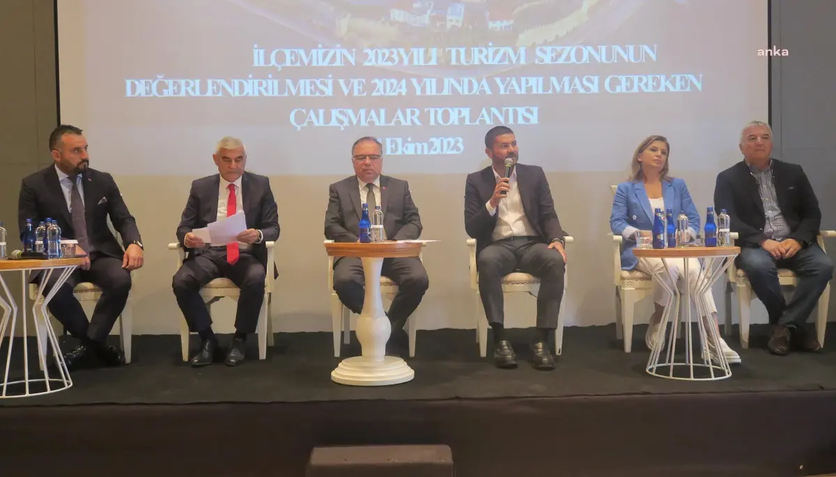 Foça'da turizm sezonu ve 2024 hedefleri değerlendirildi