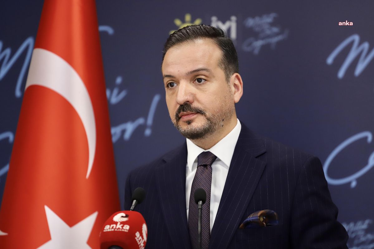 İYİ Parti Sözcüsü Kürşad Zorlu, gazeteci Tolga Şardan'ın tutuklanmasına tepki gösterdi