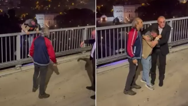 Şaka gibi olay! Abdurrahim Albayrak, köprüde intihar girişimini engelledi, yanındaki kişinin verdiği tavsiye ise görülmemiş cinsten Şaka gibi olay! Abdurrahim Albayrak, köprüde intihar girişimini engelledi, yanındaki kişinin verdiği tavsiye ise görülmemiş cinsten