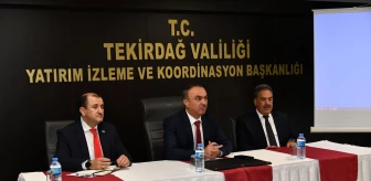 Tekirdağ'da Meriç-Ergene Havzası Havza Yönetim Heyeti Toplantısı Yapıldı