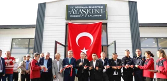 Bergama Belediyesi Ayaskent Düğün Salonu açıldı