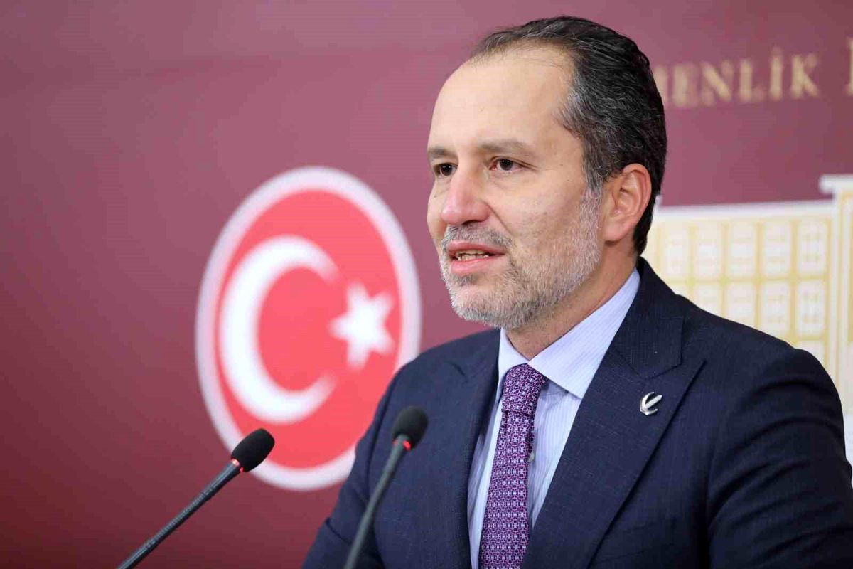 Yeniden Refah Partisi, Gazze'ye insani yardım için güvenlik koridoru talep etti