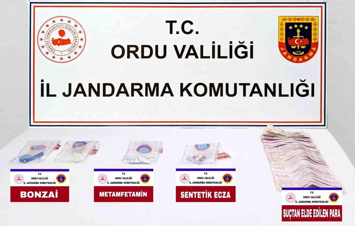 Ordu'da Uyuşturucu Operasyonu: 1 Şüpheli Yakalandı
